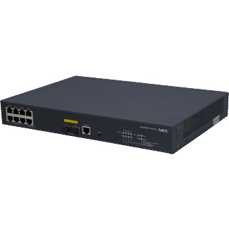 QX-S3408FT-2G-PW 100Mx6p 1Gx2p SFPx2p レイヤ2インテリジェントPoEスイッチ