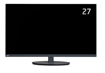 27型3辺狭額縁VAワイド液晶ディスプレイ（黒色）/1920×1080/USB Type-C、DisplayPort、HDMI、ステレオミニジャック/ブラック/スピーカ/〔5年保証〕