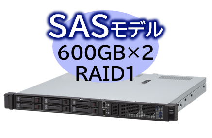 Express5800/D/R110m-1 Xeon E-2434 4C/16GB/SAS 600GB*2 RAID1/W2022/ラック