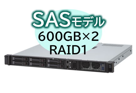 Express5800/D/R110m-1(RAIDコントローラ搭載) Xeon 6325P 4C/16GB/SAS 600GB*2 RAID1/W2022/ラック 3年保証