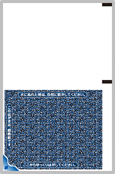 秘匿感熱はがき（B）（250枚/束）8束/箱