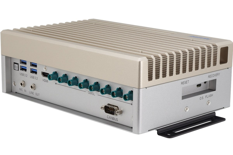 NVIDIA Jetson Orin NX 16GB搭載 産業用AIエッジPC WIFI搭載モデル Jetpack6.0.0プリインストール済 DC9~48V(端子台タイプ) GMSL2×8ポート LAN×5ポート