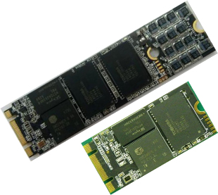産業用 M.2 2280 SATA SSD 128GB aMLC PLP 温度拡張品