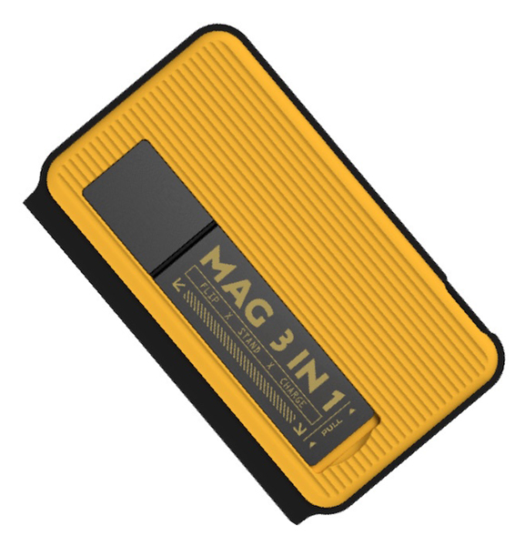 M301 Yellow Qi2 3-in-1 ワイヤレス充電ステーション（スタンド付き）