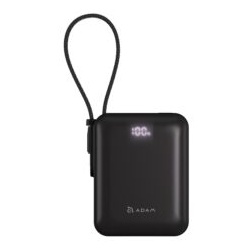 VIONTA Q Black ケーブル内蔵型ウルトラコンパクトモバイルバッテリー 10000mAh