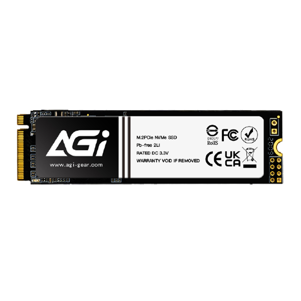 AI198 512GB Gen3 x4 NVMe M.2 SSD ; 2050MB/s / 1600MB/s ; 300TB ; TLC