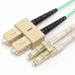 OM3光ファイバーケーブル マルチモード DLC/DSLC 50/125μm 30m