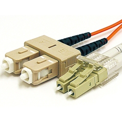 光ファイバーケーブル DLC/DSC マルチモード・50/125μm 10m