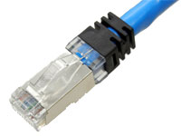 カテゴリ6A STPケーブル 単線 10GBASE-Tストレート 青 10m （仕様A）