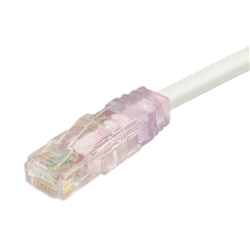 カテゴリ6 UTPケーブル 単線 ストレート 白 55m