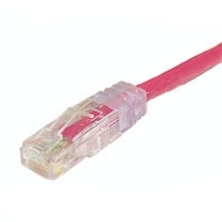 カテゴリ6 UTPケーブル 単線 1000BASE-TXクロス 赤 60m