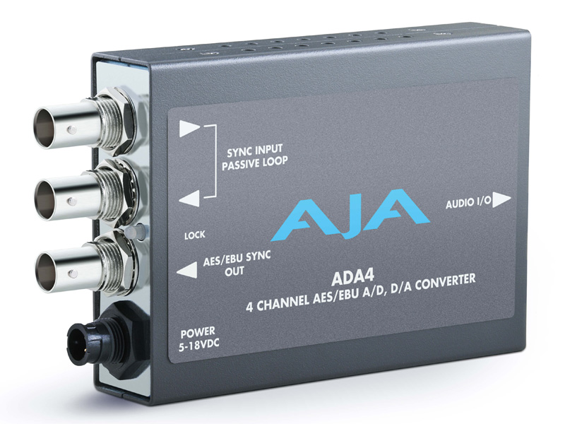 AJAコンバーター 4ch Audio A/D&D/A Converter