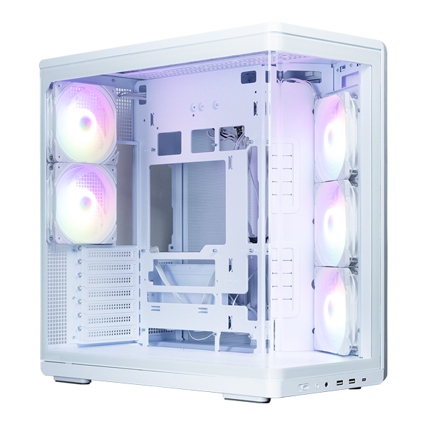 ミドルタワー型PCケース P60 White