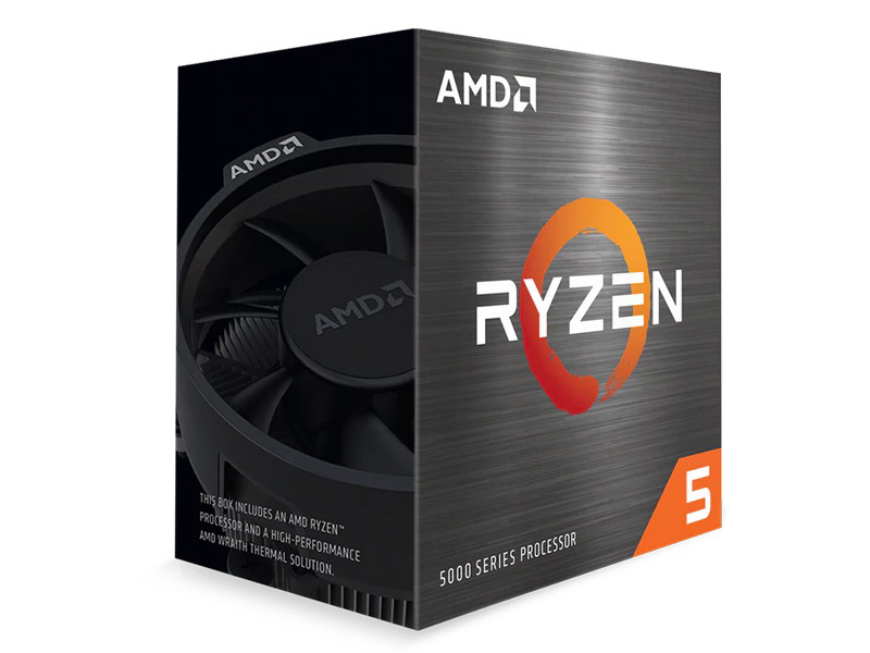 AMD Ryzen 5 5600X with Wraith Stealth Cooler 3.7GHz 6コア / 12スレッド 35MB 65W 3年保証 100-100000065BOX