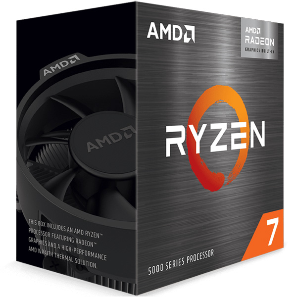 AMD Ryzen 7 5700G with Wraith Stealth Cooler 3年保証 100-100000263BOX