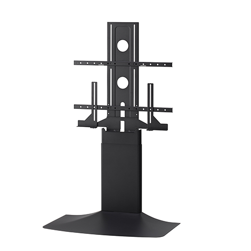 壁寄せTVスタンド 48～77V用 ブラック/ブラック