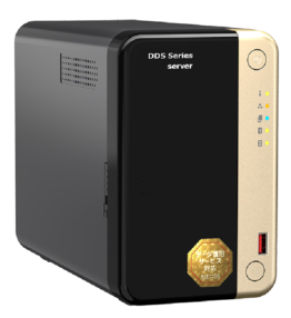 電子取引データ保存管理機能搭載サーバ DDrivenShlterR：DDS-220/RS データ復旧サービス付 期間5年