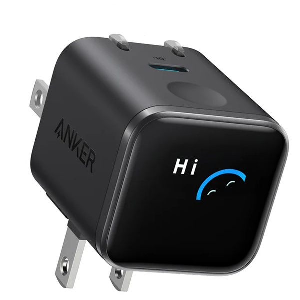 Anker Nano Charger (45W Display スイングプラグ) ブラック