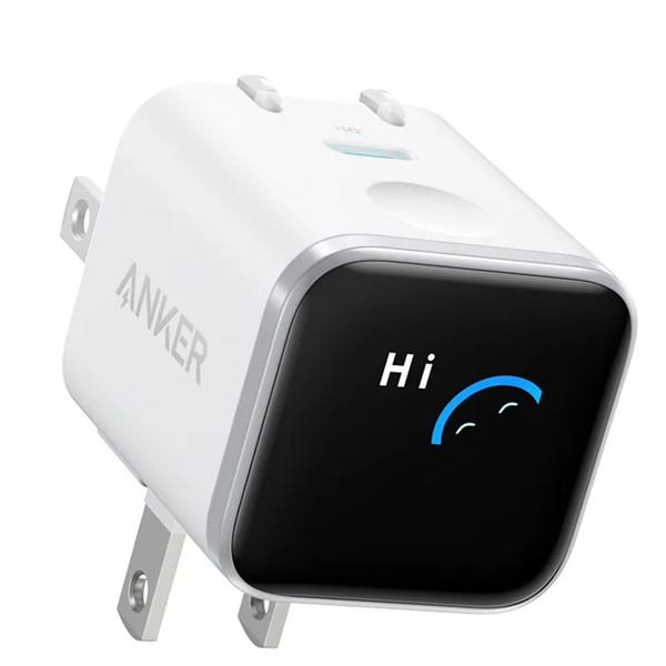 Anker Nano Charger (45W Display スイングプラグ) ホワイト