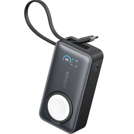 Anker MagGo Power Bank (10000mAh 35W For Apple Watch) (ブラック)