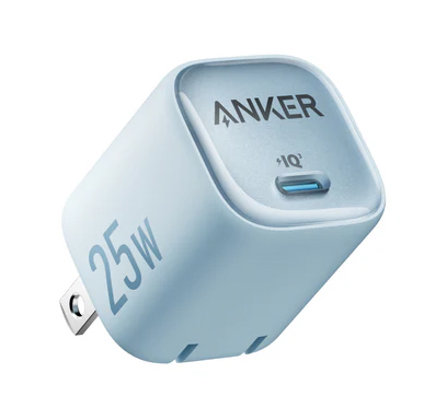 Anker Charger (25W) USB-C 急速充電器 (ブルー)