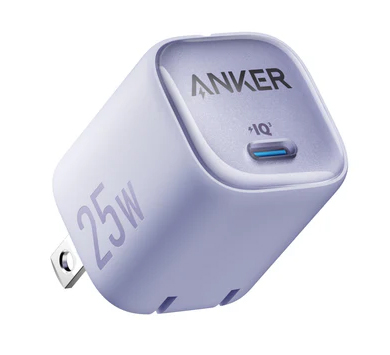 Anker Charger (25W) USB-C 急速充電器 (パープル)