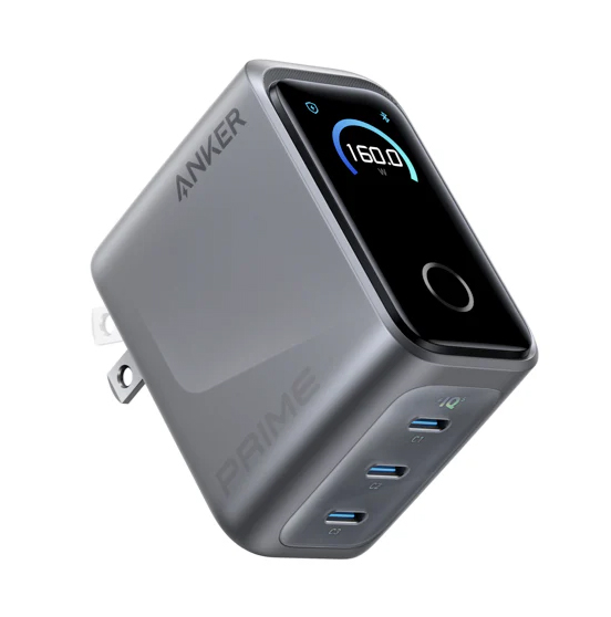 Anker Prime Charger (160W 3 Ports) シルバー
