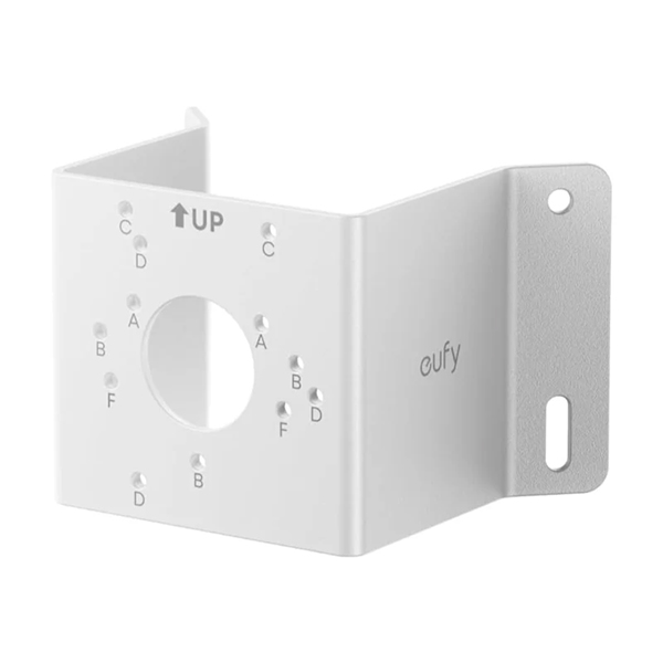 Eufy 屋外カメラ取付金具 壁コーナー用 ホワイト