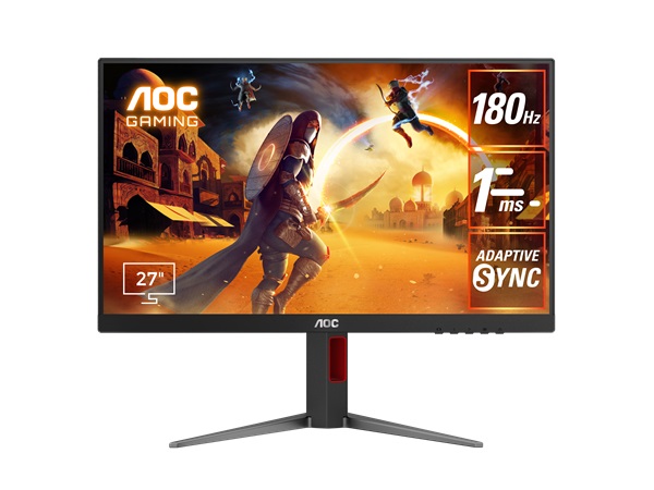 ゲーミング液晶ディスプレイ 27型/1920×1080/HDMI、DisplayPort/ブラック/スピーカー：なし