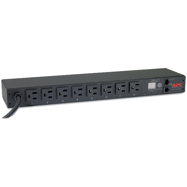 Rack PDU Switched 1U 15A 100V (8) 5-15 5年保証