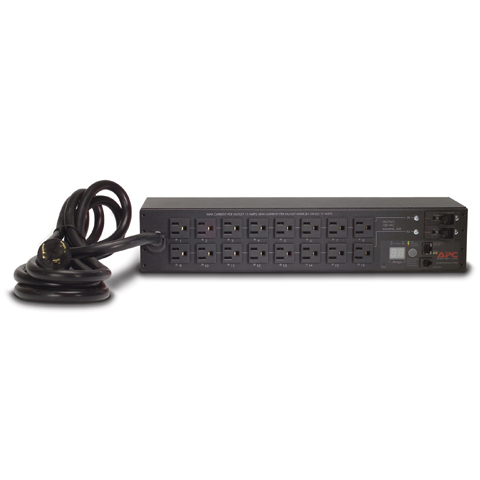 Rack PDU、Switched、2U、30A、100V、(16) 5-15