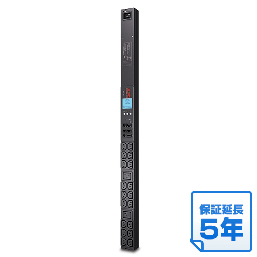 Rack PDU 2G Metered ZeroU 20A/200V 20A/100V (18) C13 & (2) C19 5年保証