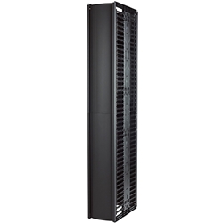 Valueline Vertical Cable Manager for 2&4 Post Racks、84Hx12W Double-Sided w/Door