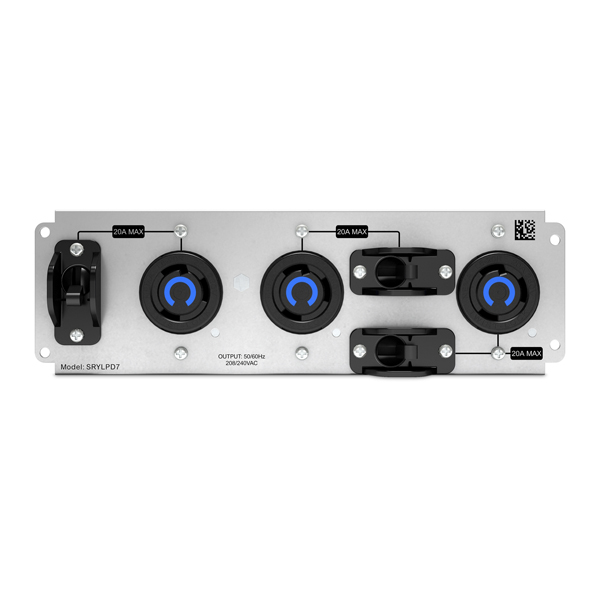 APC Smart-UPS Modular Ultra バックプレートキット、L6-20R×3