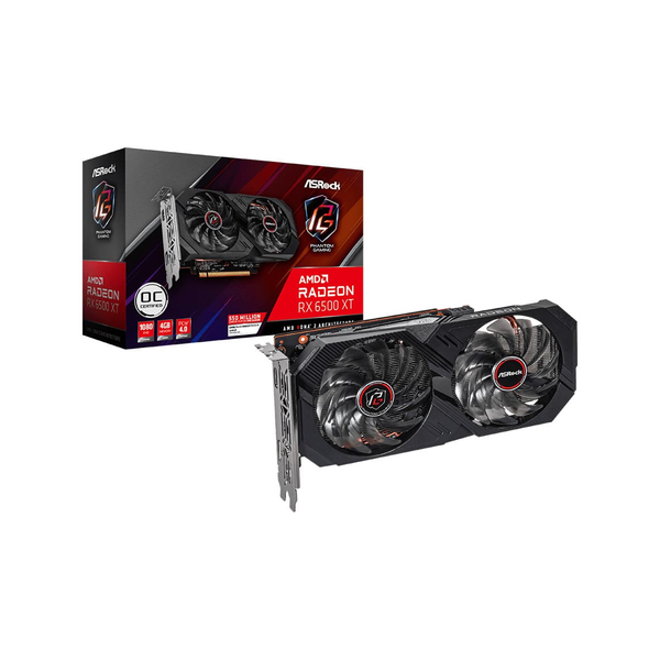 ASRock AMD Radeon RX6500XT GDDR6 4GBメモリ搭載グラフィックボード 2年保証 RX6500XT PGD 4GO