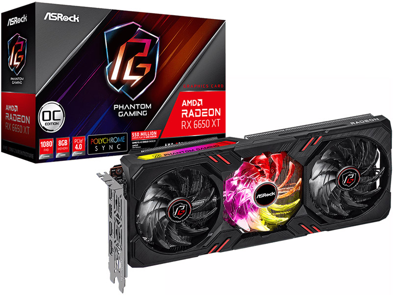 AMD Radeon RX6650XT GDDR6 8GBメモリ搭載 グラフィックボード 2年保証 RX6650XT PGD 8GO
