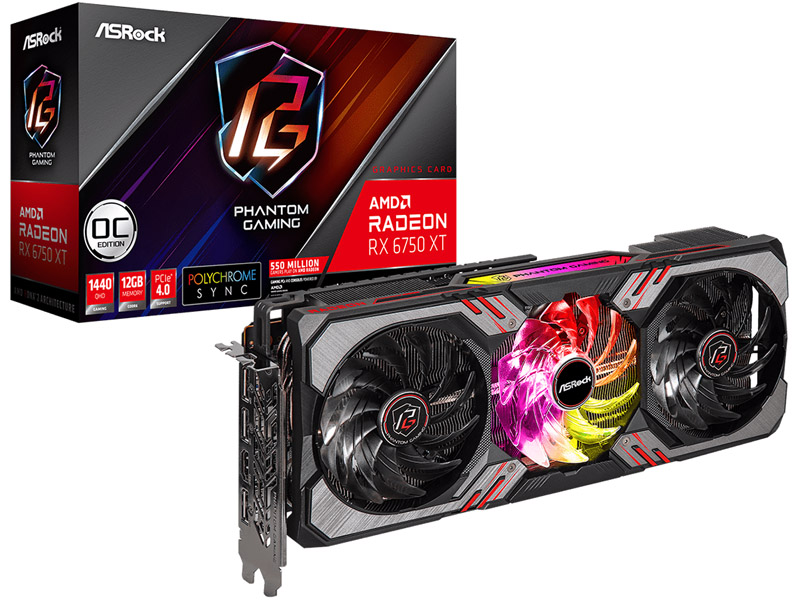 AMD Radeon RX6750XT GDDR6 12GBメモリ搭載 グラフィックボード 2年保証 RX6750XT PGD 12GO