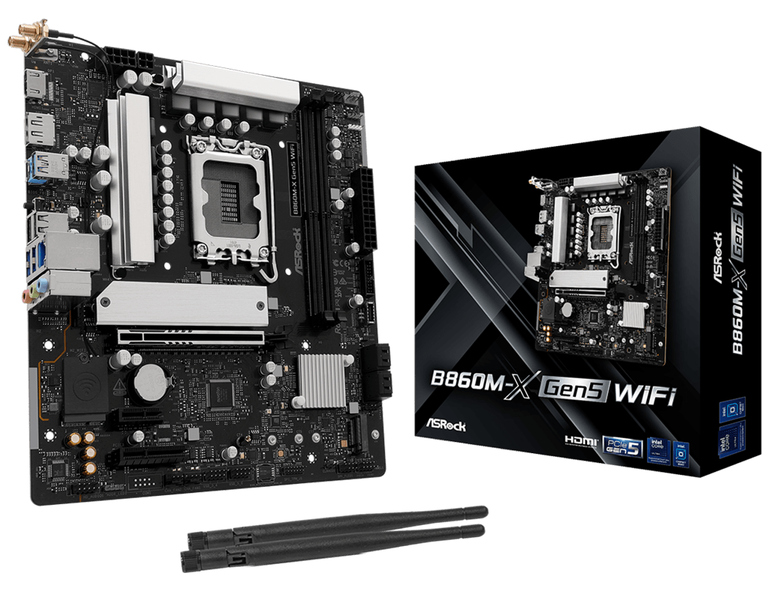 Intel B860 Micro ATX マザーボード