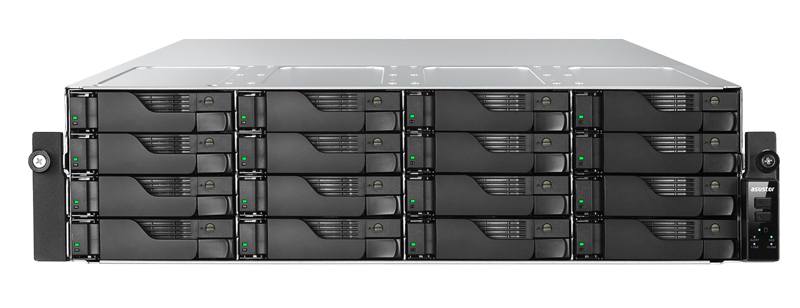 LOCKERSTOR 16R Pro Gen2 3Uラック 16ベイ AMD Ryzen 7 Pro 7745プロセッサー搭載 ハイエンドモデルのラックマウント型NAS