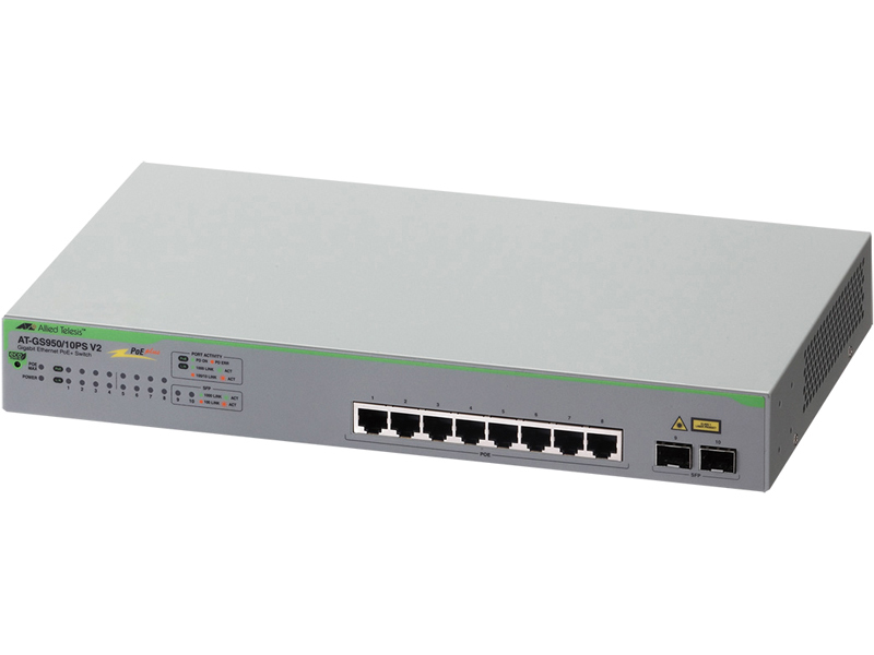 AT-GS950/10PS V2-Z5 PoEスイッチ