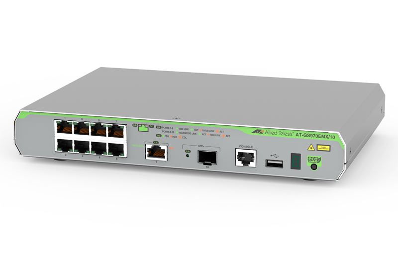 AT-GS970EMX/10-Z7 レイヤー3スイッチ