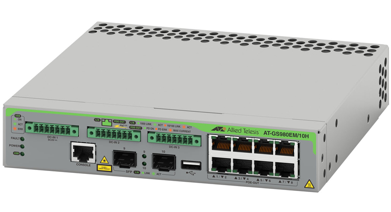 AT-GS980EM/10H-Z7 PoEスイッチ
