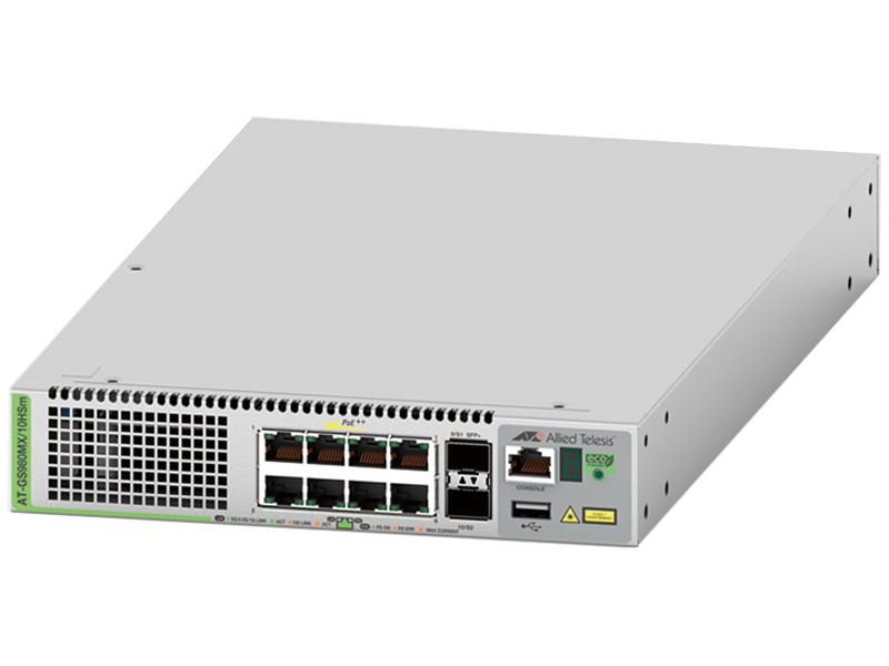 AT-GS980MX/10HSm PoEスイッチ