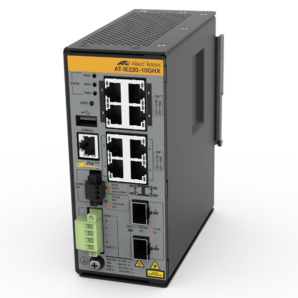 AT-IE220-10GHX-Z5 PoEスイッチ