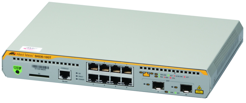 AT-SH230-10GT-Z7 レイヤー2インテリジェント・スイッチ