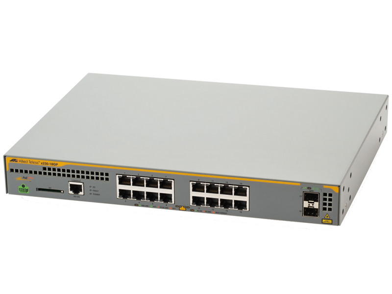 AT-x230-18GP-N5 アカデミック PoEスイッチ