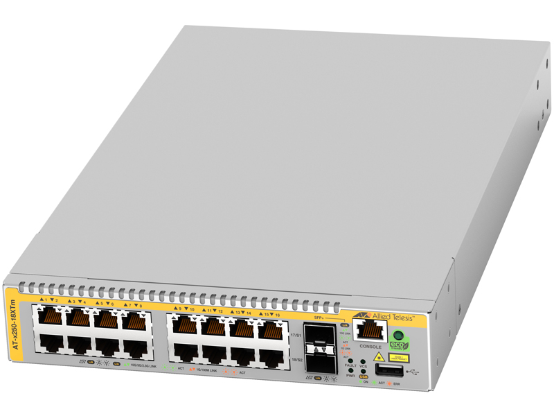 AT-x250-18XTm-Z7 レイヤー2インテリジェント・スイッチ
