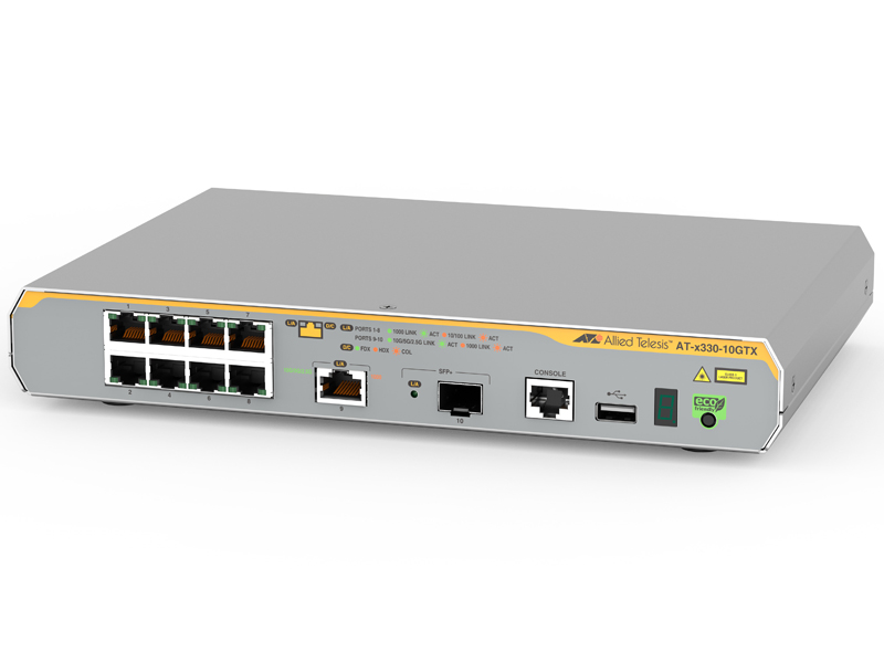 AT-x330-10GTX-Z5 レイヤー3スイッチ