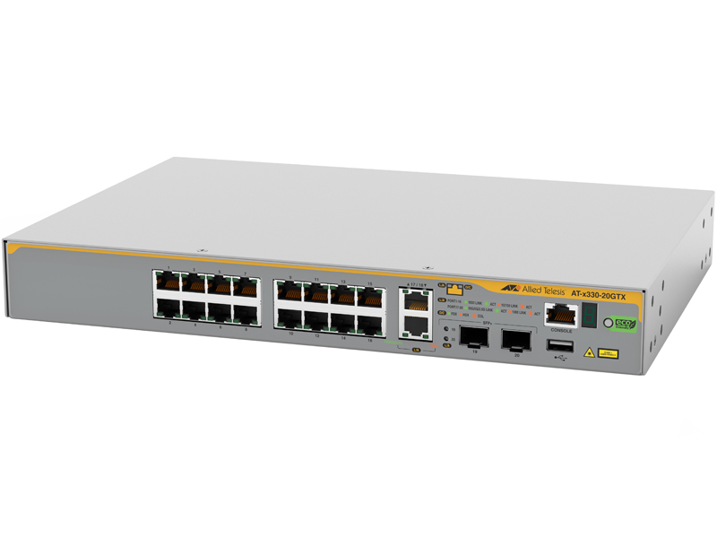 AT-x330-20GTX-N7 アカデミック レイヤー3スイッチ