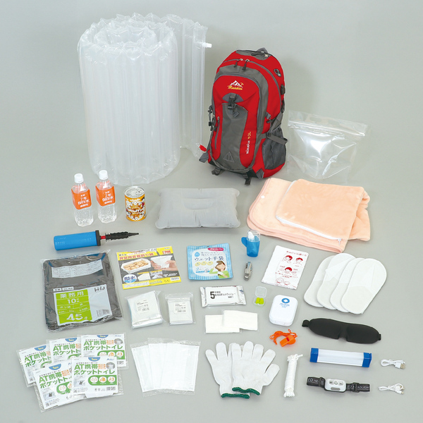 大容量バッグ防災セット45点